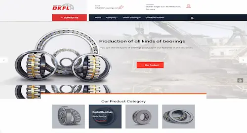سایت DKFL Bearings