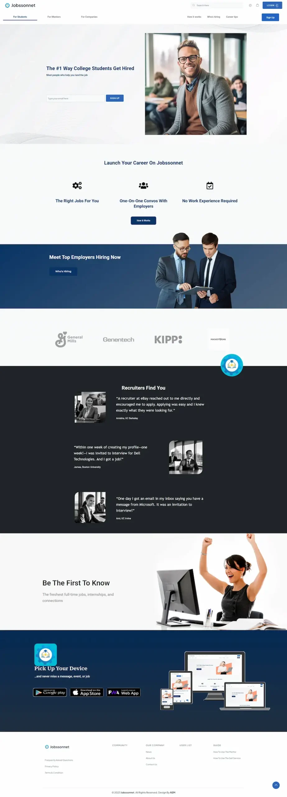 شبکه اجتماعی Jobssonnet